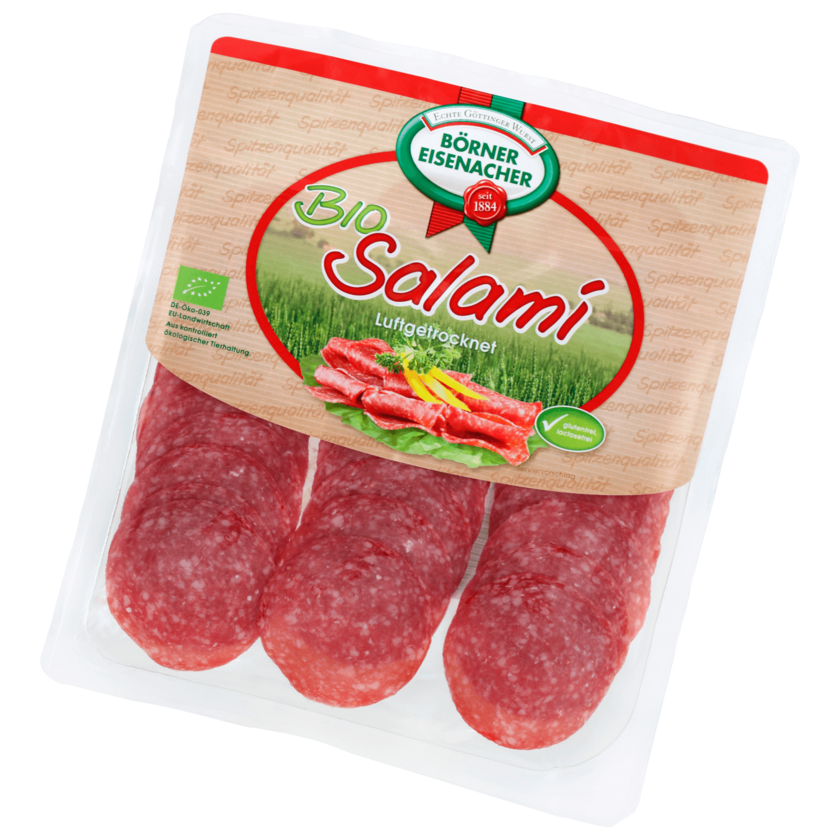 Börner Eisenacher Bio Salami luftgetrocknet 80g